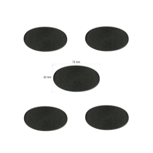 Set Baze miniaturi Warhammer, Citadel, 75x42mm Oval Bases