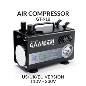 Compresor Gaahleri Dual Drive Series Airbrush Air Compressor GT-918