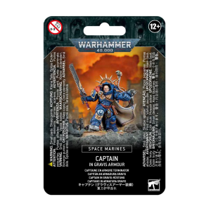 Miniatura Space Marines Captain in Gravis Armour