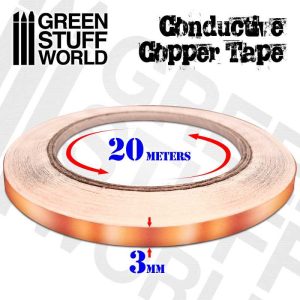 Conductor GSW Conductive copper tape 3mm x 20meters