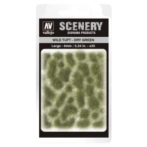 Vallejo Scenery Wild Tuft - Dry Green 6 mm
