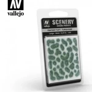Vallejo Scenery Fantasy Tuft - Turquoise 6 mm