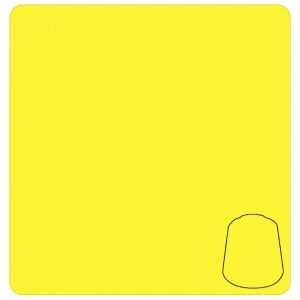 Vopsea Warhammer Colour Layer: Flash Gitz Yellow 12ml