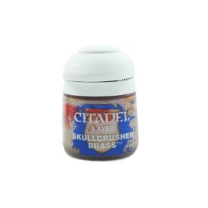 Vopsea Miniaturi, Citadel, Layer Skullcrusher Brass, 12ml