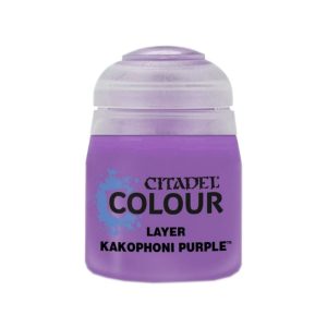 Vopsea Miniaturi Citadel Layer Kakophoni Purple, 12ml