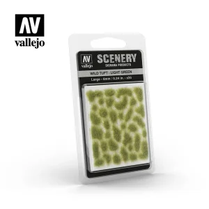 Vallejo Scenery Wild Tuft - Light Green 6 mm