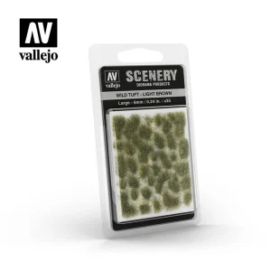 Decoratiuni Vallejo Scenery Wild Tuft Light Brown 6 mm