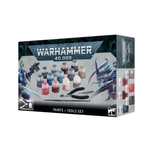 Vopsele Warhammer 40,000 Paints & Tools Set