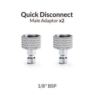 Cupla Gaahleri Airbrush Quick Male Adapter (2PCS)