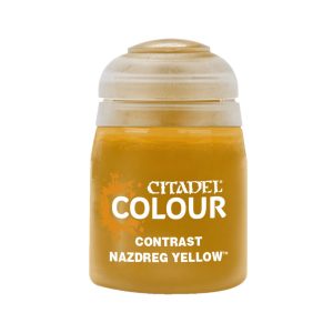 Vopsea pentru Miniaturi, Citadel, Contrast Nazdreg Yellow, 18ml