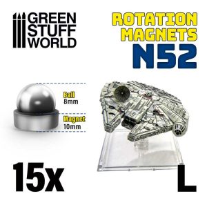 Magnet Rotation Magnets 8+10mm (SIZE L)