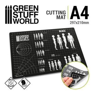 Mat Green Stuff World Scale Cutting Mat A4